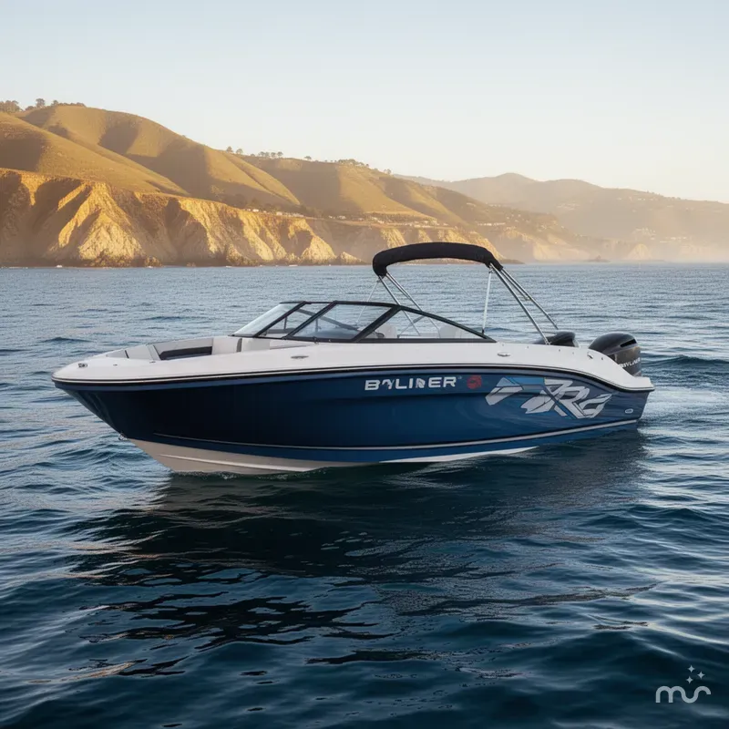 Slide: The Image of Bayliner VR6 Bowrider OB 2024 - 2