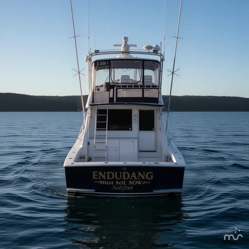 Slide: The Image of Viking 43 Convertible Must Sell NOW ! 1995 - 2