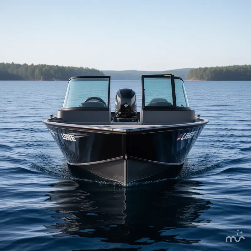 Slide: The Image of Lowe FM 1675 WT Fish/Fun Windshield Bt. 2025 - 0