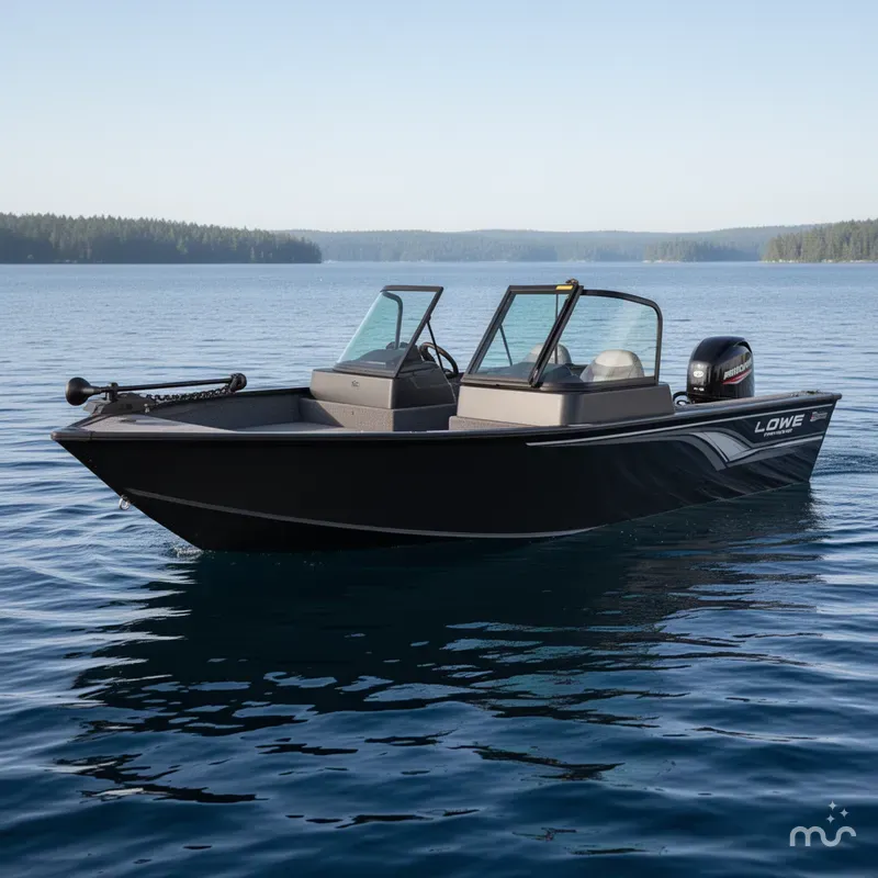 Slide: The Image of Lowe FM 1675 WT Fish/Fun Windshield Bt. 2025 - 1