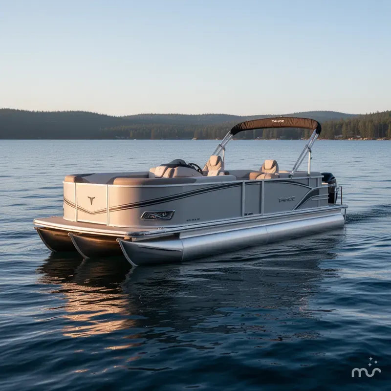Slide: The Image of Tahoe LTZ 2385 Elite Cruise Tritoon & Honda 4-Stroke EFI 2025 - 1