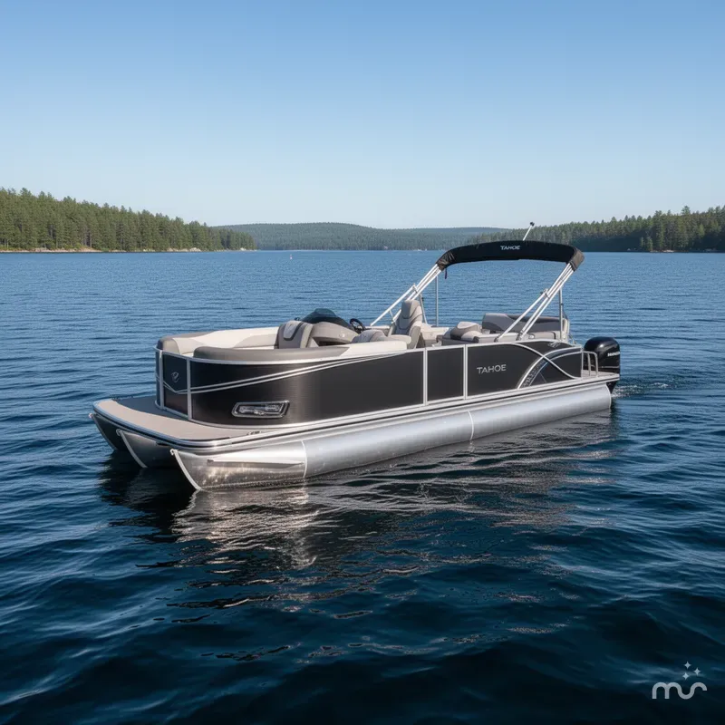 Slide: The Image of Tahoe LTZ 2185 Cruise Rear Bench (CRB) & Honda 4-Stroke 2025 - 0