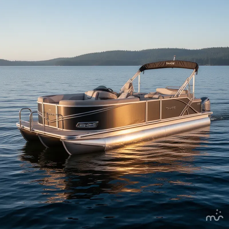 Slide: The Image of Tahoe LTZ 2185 Cruise Rear Bench (CRB) & Honda 4-Stroke 2025 - 1