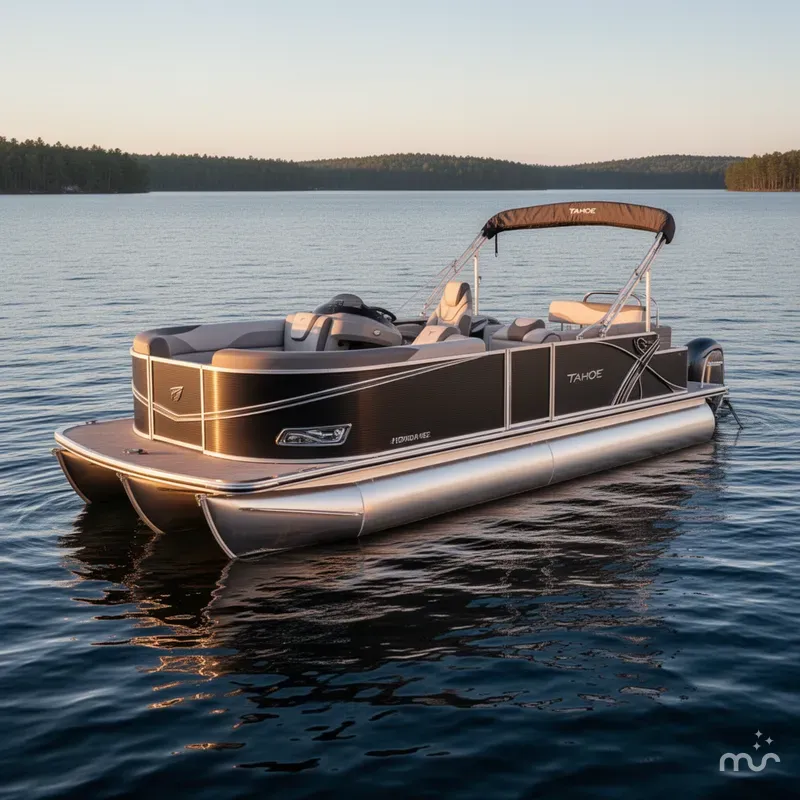 Slide: The Image of Tahoe LTZ 2185 Cruise Rear Bench (CRB) & Honda 4-Stroke 2025 - 2