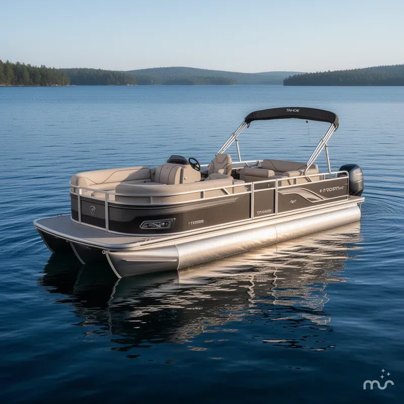 Slide: The Image of Tahoe Sport 2385 Swingback (VRB) & Honda 4-Stroke EFI 2025 - 2