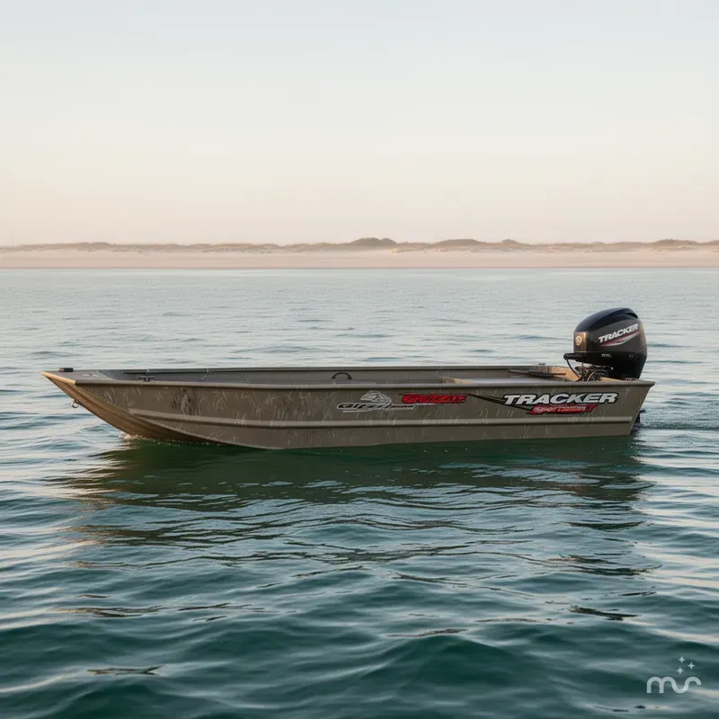 Slide: The Image of Tracker Grizzly 1654 T Sportsman 2025 - 2