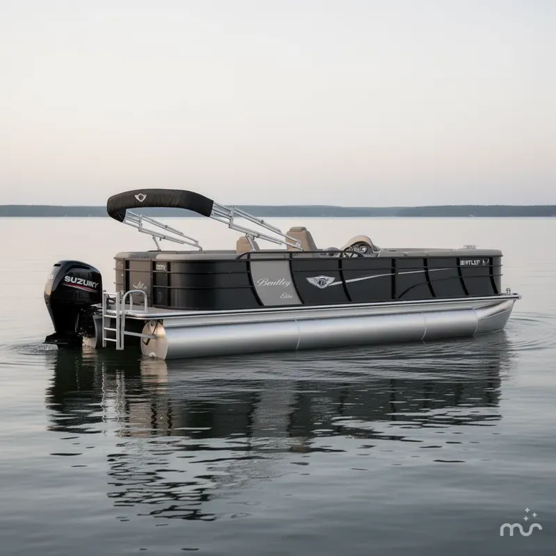 Slide: The Image of Bentley Pontoons 250/253 Elite Admiral 2018 - 0