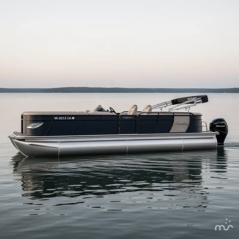 Slide: The Image of Bentley Pontoons 250/253 Elite Admiral 2018 - 1