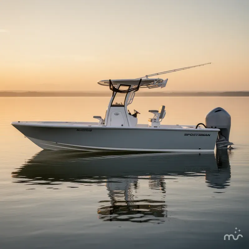 Slide: The Image of Sportsman Masters 247OE Bay Boat 2025 - 1