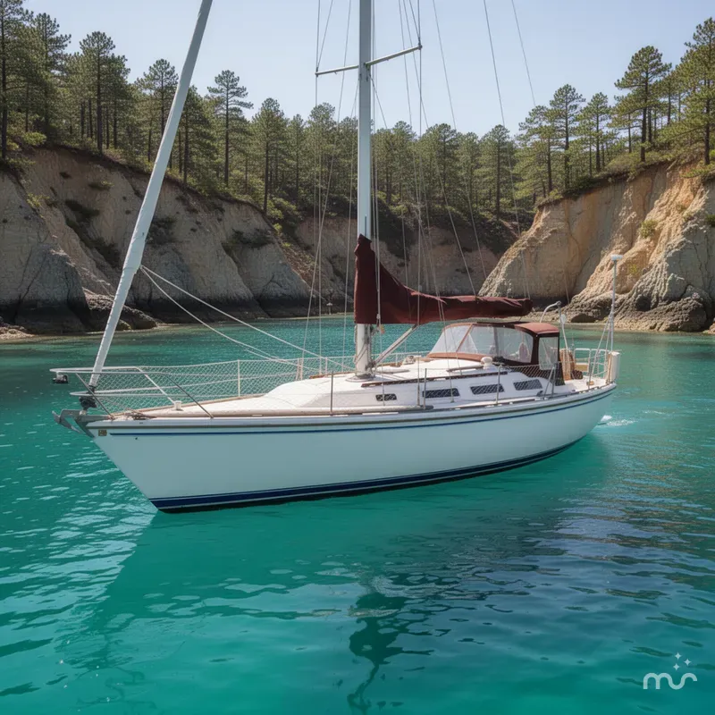The Image of Catalina 36' sloop 1984 - 0