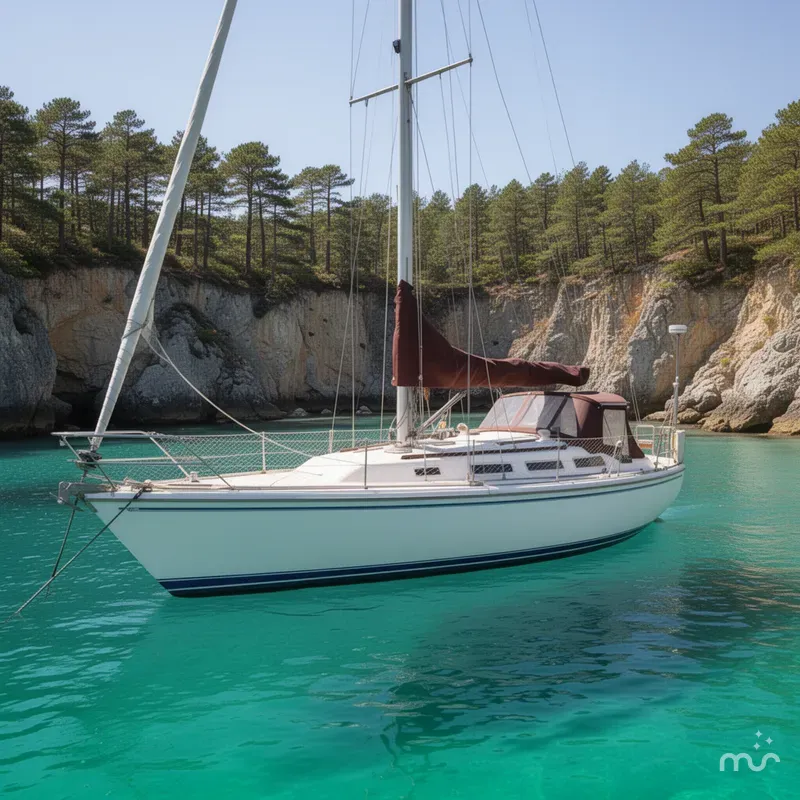 Slide: The Image of Catalina 36' sloop 1984 - 2