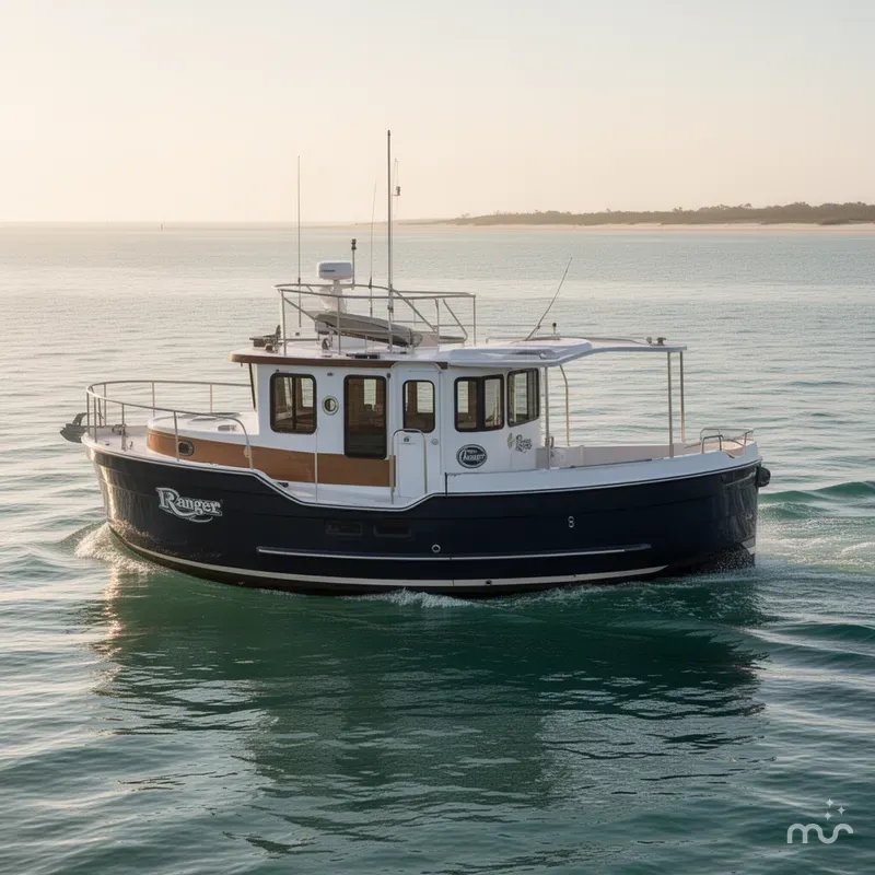 Slide: The Image of Ranger Tug R-31 CB 2025 - 1