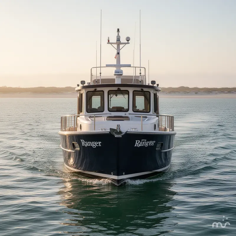 Slide: The Image of Ranger Tug R-31 CB 2025 - 2