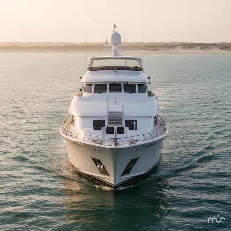 Slide: The Image of Hatteras Motoryacht 1995 - 1