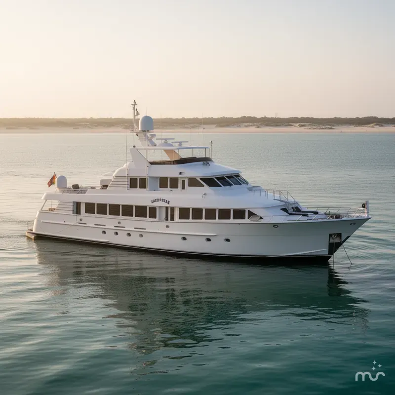 Slide: The Image of Hatteras Motoryacht 1995 - 2