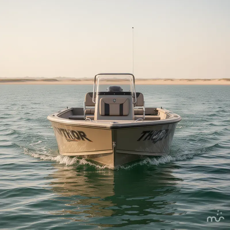 Slide: The Image of Thor 1860 Lake Hammer Side Console 2024 - 2