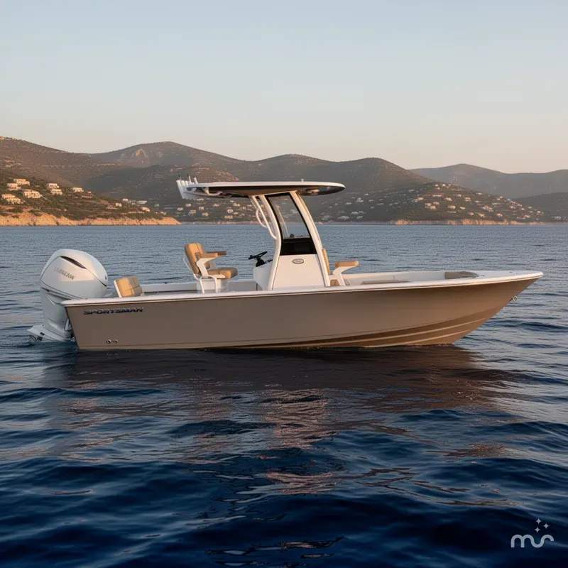 Slide: The Image of Sportsman Masters 247OE Bay Boat 2025 - 0