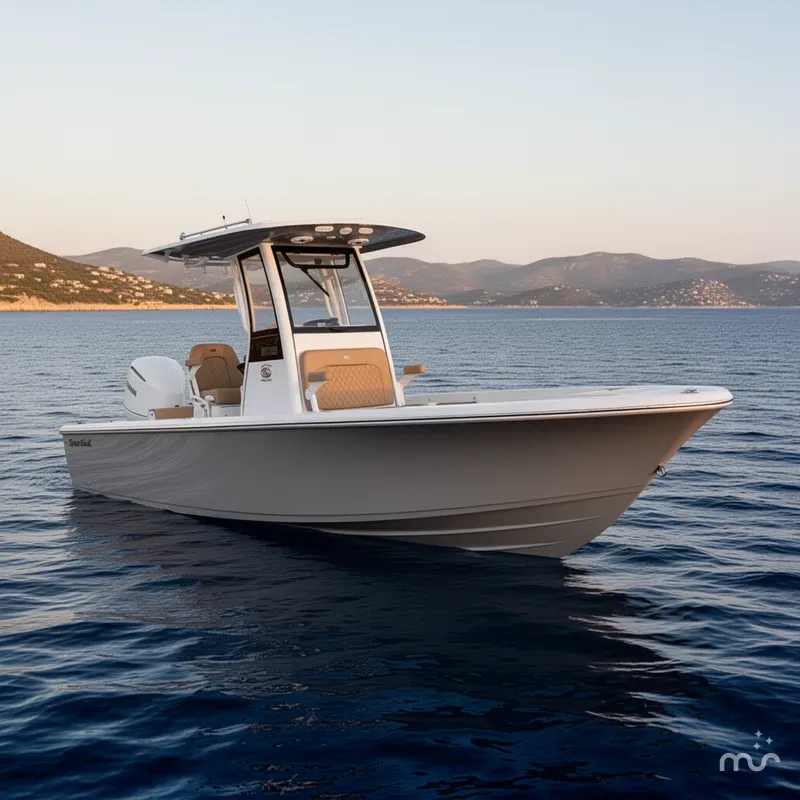Slide: The Image of Sportsman Masters 247OE Bay Boat 2025 - 2