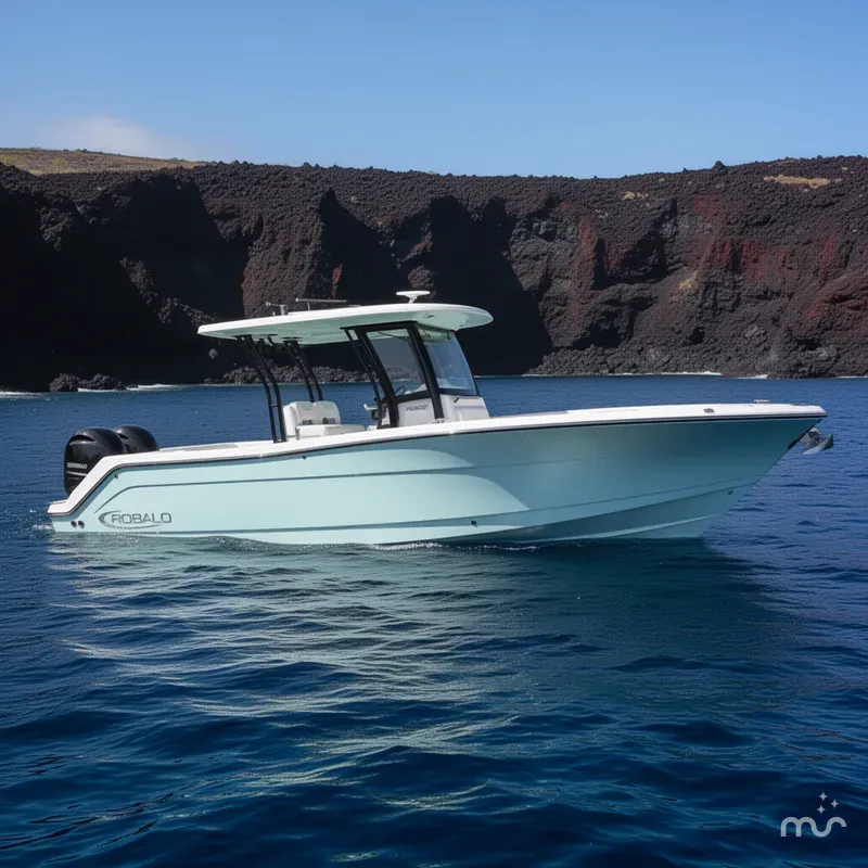 Slide: The Image of Robalo R302 Center Console 2024 - 2