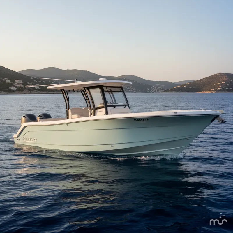 Slide: The Image of Robalo R302 Center Console 2024 - 2