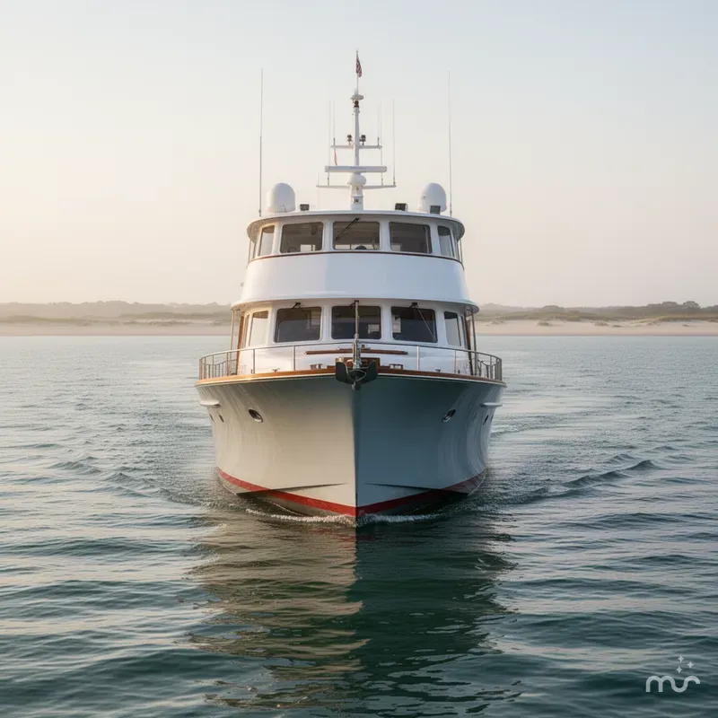 Slide: The Image of New England Boatworks Enclosed Raised Pilothouse 2003 - 2