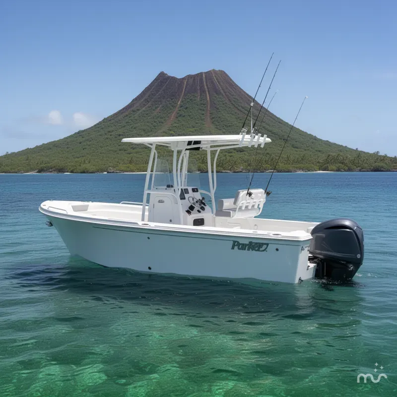 Slide: The Image of Parker Marine 230 Coastal Elite 2025 - 2