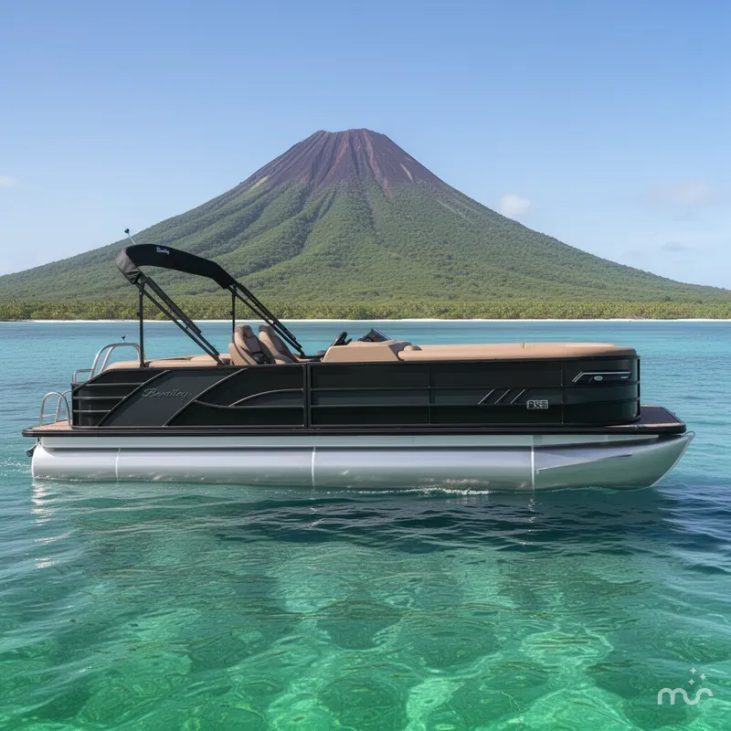 Slide: The Image of Bentley Pontoons 253 ELITE SWINGBACK DUAL CAPTAIN 2026 - 2