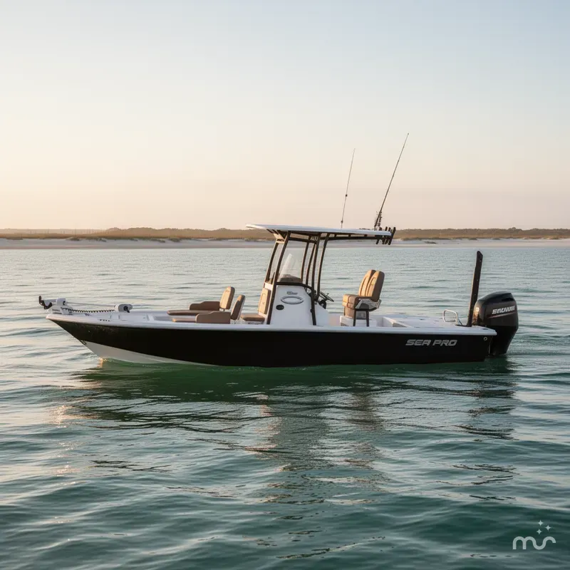 Slide: The Image of Sea Pro 250 Bay Boat 2025 - 4