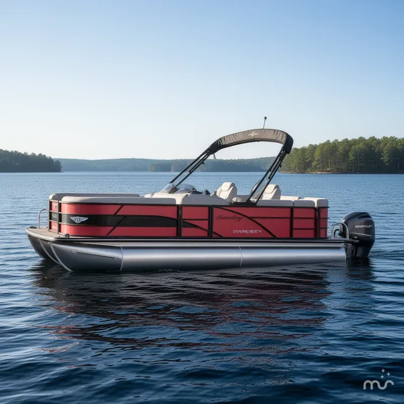 Slide: The Image of Bentley Pontoons Legacy 200 Navigator 2025 - 0