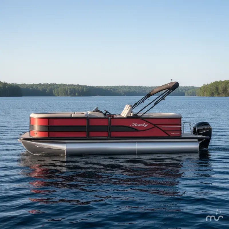 Slide: The Image of Bentley Pontoons Legacy 200 Navigator 2025 - 1