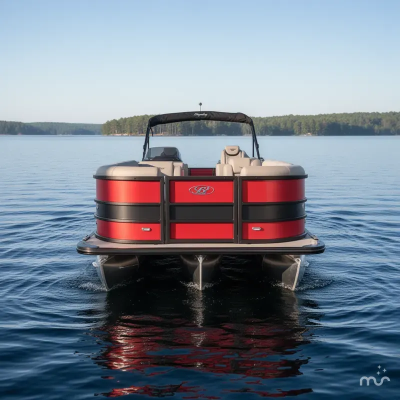 Slide: The Image of Bentley Pontoons Legacy 200 Navigator 2025 - 2