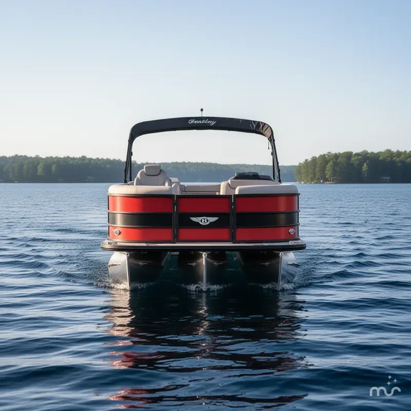 Slide: The Image of Bentley Pontoons Legacy 200 Navigator 2025 - 3