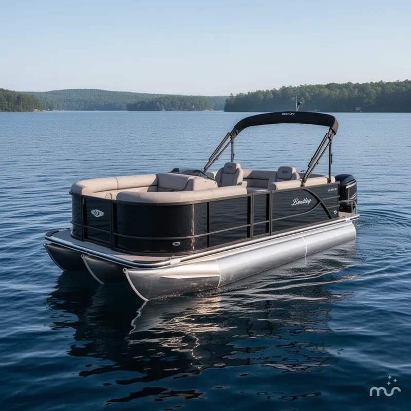Slide: The Image of Bentley Pontoons LE 160 CR 2025 - 0