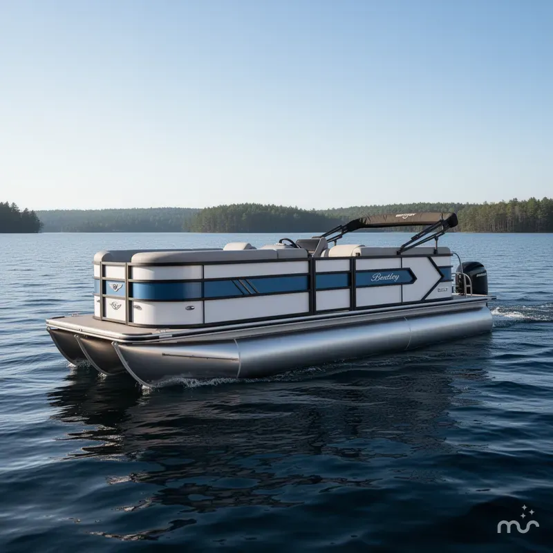 Slide: The Image of Bentley Pontoons 223 Bolt 2025 - 1