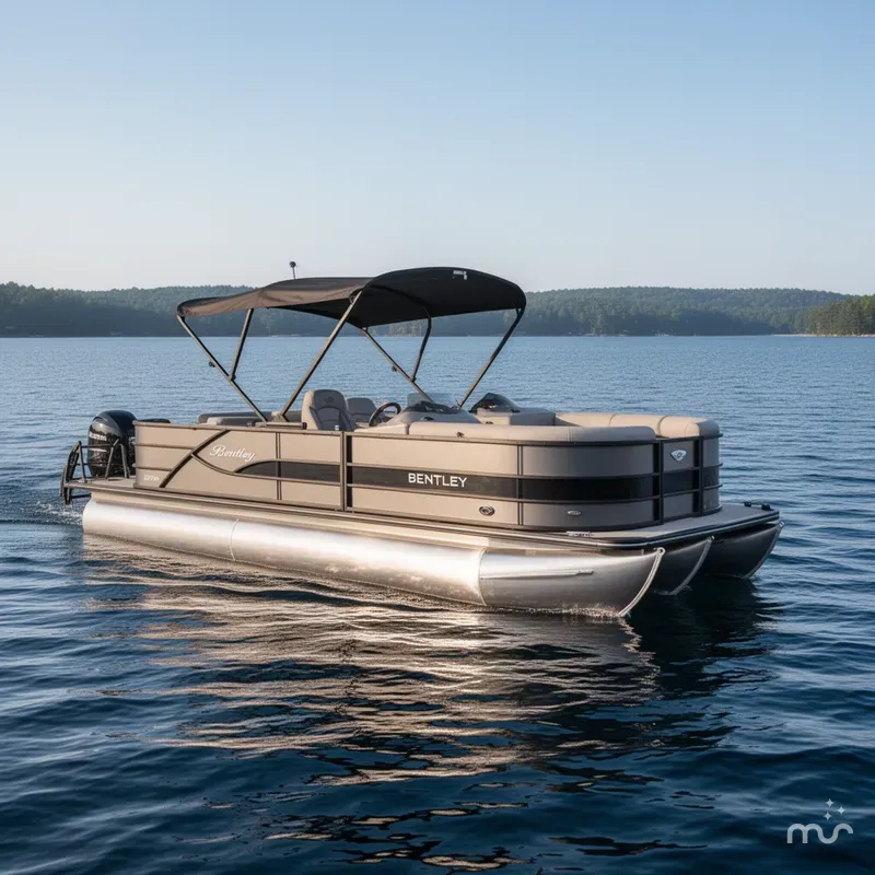 Slide: The Image of Bentley Pontoons Legacy 220 Fish & Cruise 2025 - 0