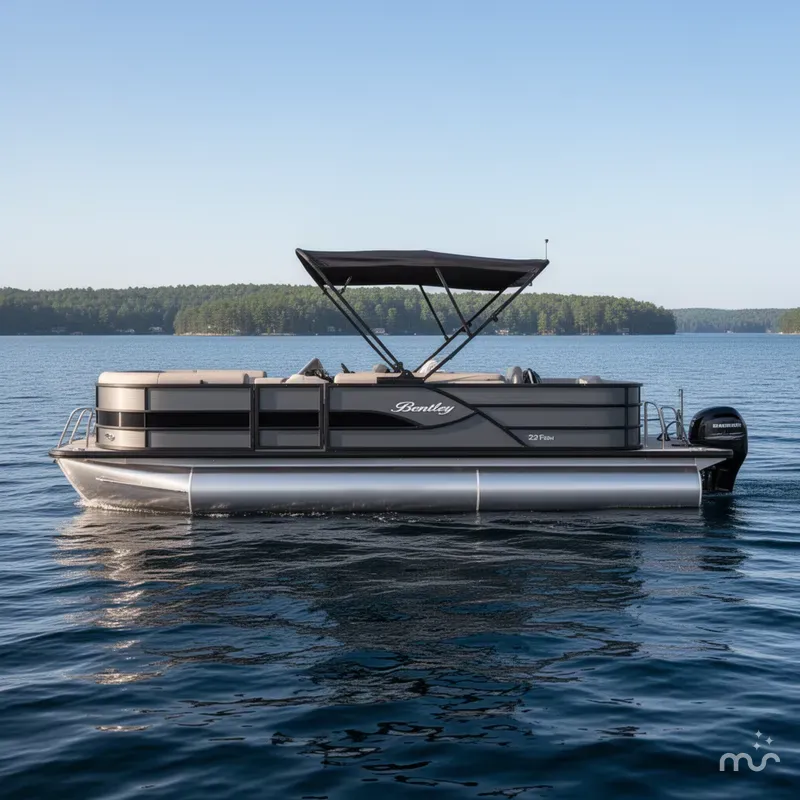 Slide: The Image of Bentley Pontoons Legacy 220 Fish & Cruise 2025 - 1