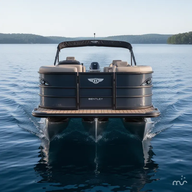 Slide: The Image of Bentley Pontoons Legacy 220 Navigator 2025 - 1