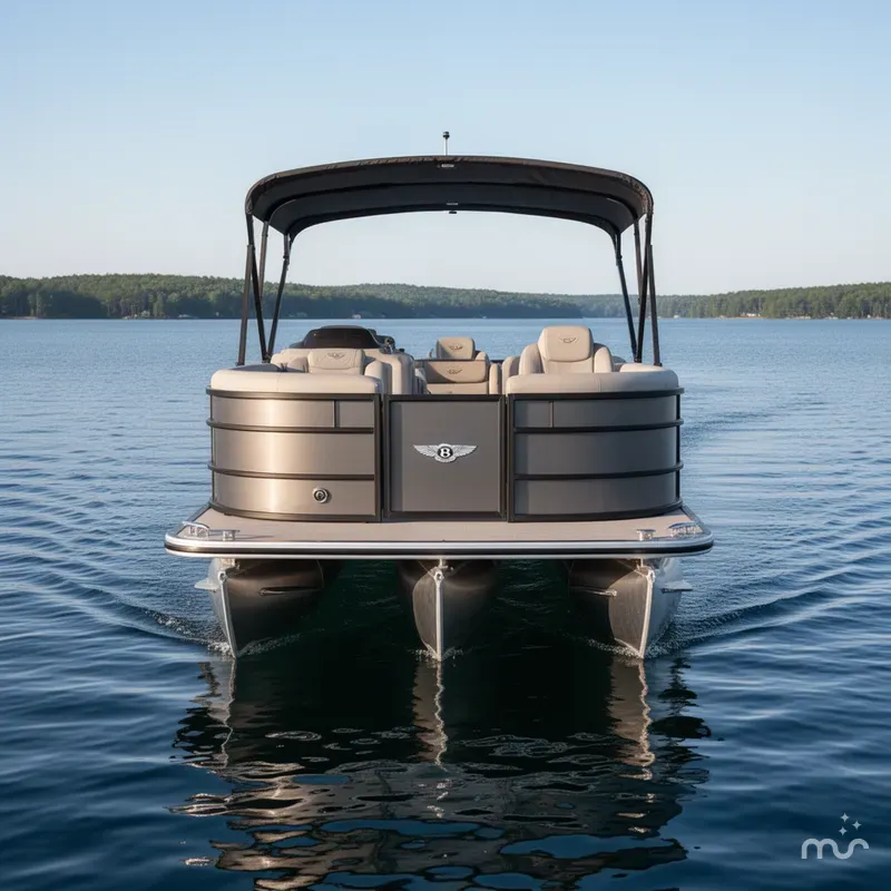 Slide: The Image of Bentley Pontoons Legacy 220 Navigator 2025 - 3