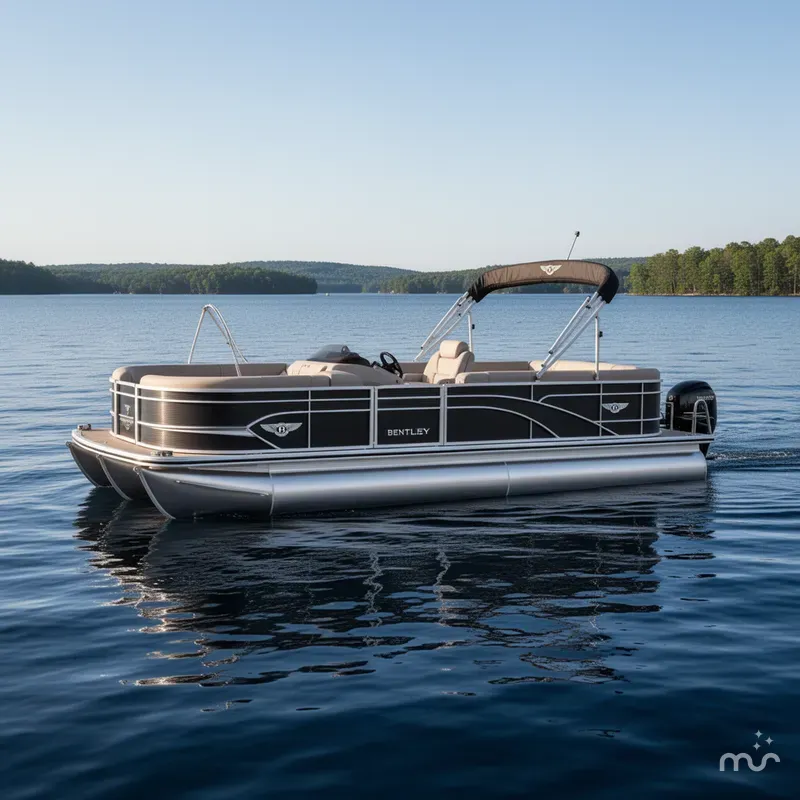 Slide: The Image of Bentley Pontoons Legacy 223 Navigator 2025 - 0