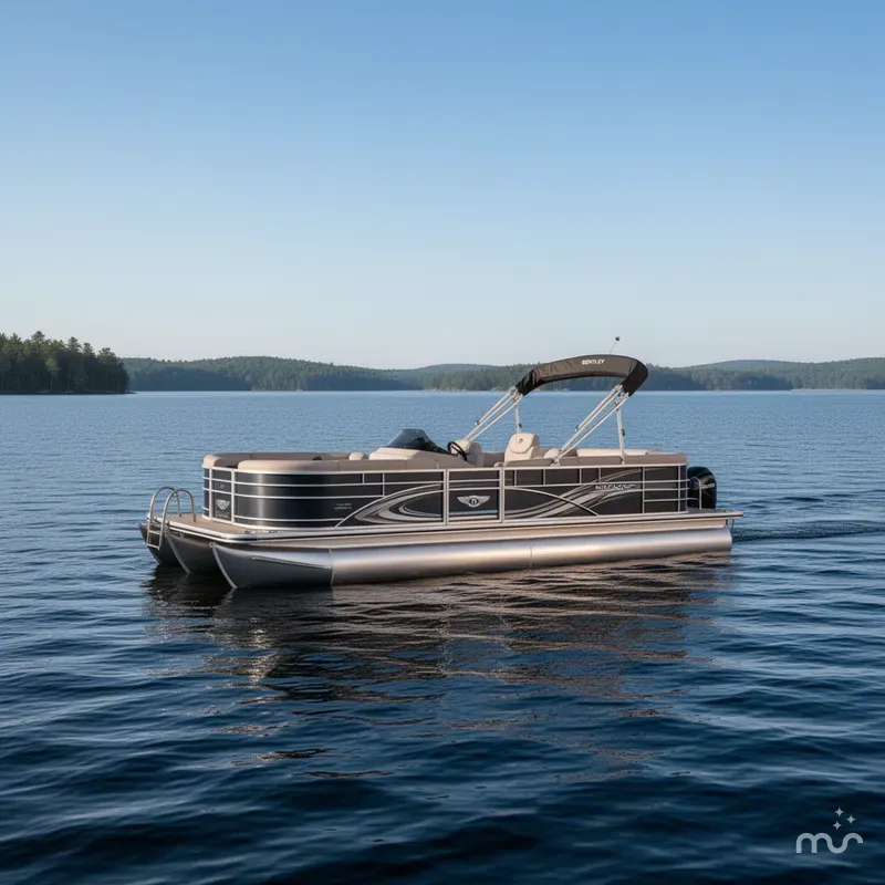 Slide: The Image of Bentley Pontoons Legacy 223 Navigator 2025 - 1