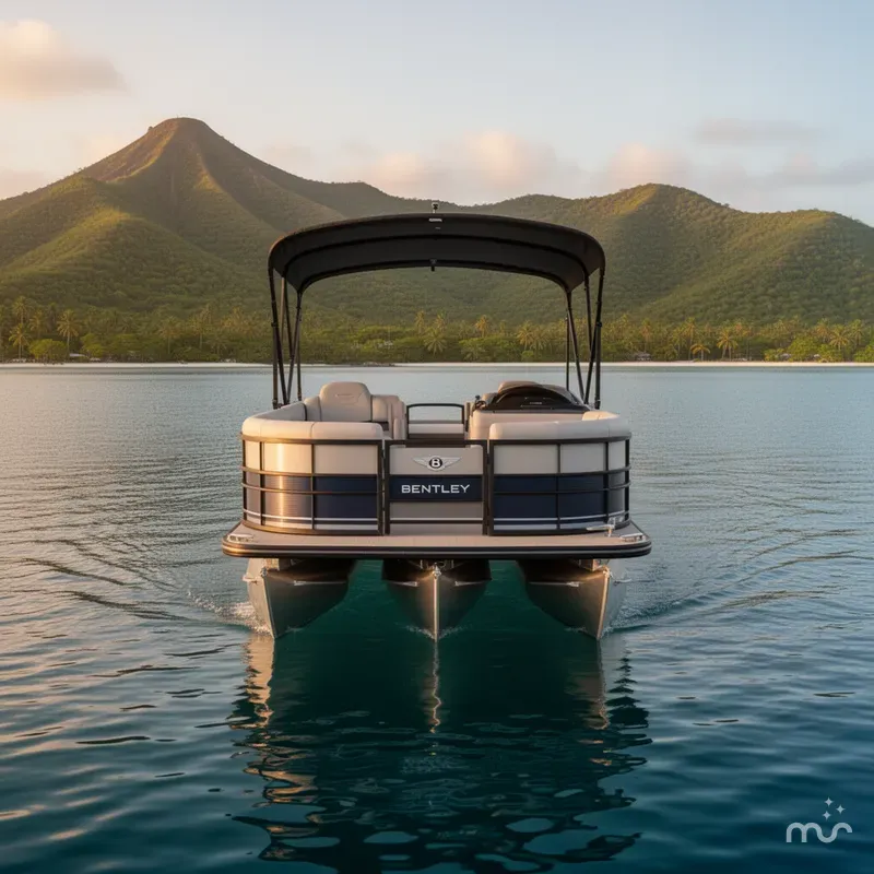Slide: The Image of Bentley Pontoons Legacy 220 Swingback 2025 - 3