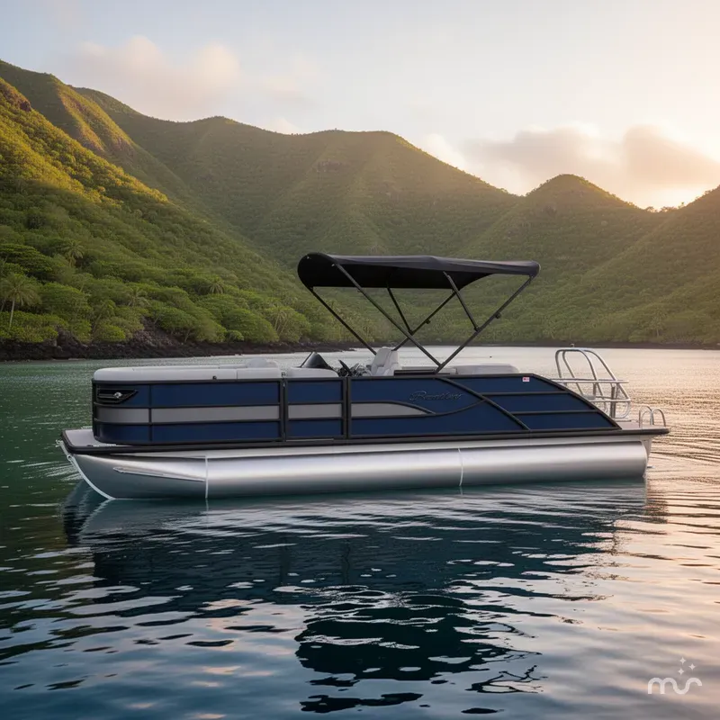 Slide: The Image of Bentley Pontoons Legacy 220 Swingback 2025 - 4