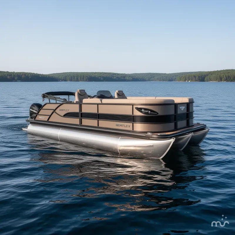 Slide: The Image of Bentley Pontoons Legacy 223 Swingback 2025 - 0