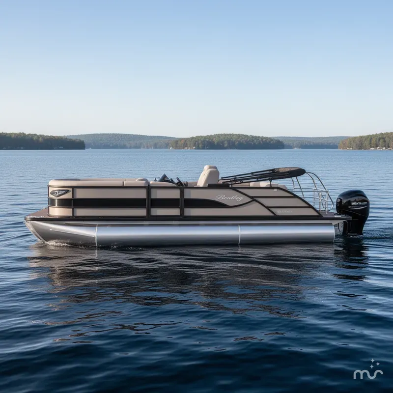 Slide: The Image of Bentley Pontoons Legacy 223 Swingback 2025 - 1