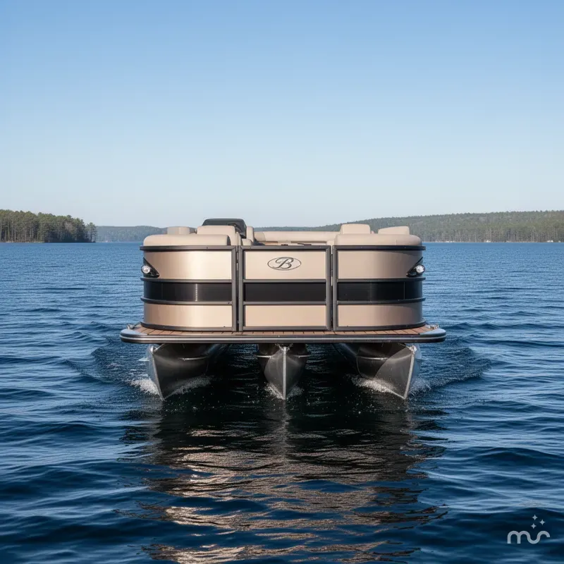 Slide: The Image of Bentley Pontoons Legacy 223 Swingback 2025 - 2