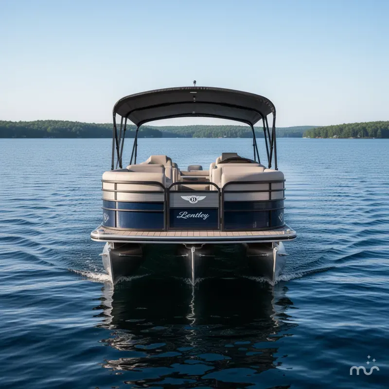 Slide: The Image of Bentley Pontoons Legacy 220 Quad Swingback 2025 - 3