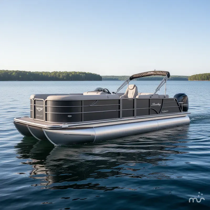 Slide: The Image of Bentley Pontoons 220 LEGACY QSB(QUAD SWINGBACK) 2024 - 1