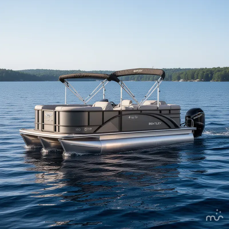 Slide: The Image of Bentley Pontoons LE 180 CR 2025 - 1