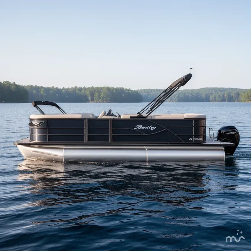 Slide: The Image of Bentley Pontoons Legacy 200 Cruise 2025 - 1