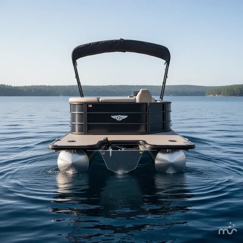 Slide: The Image of Bentley Pontoons Legacy 200 Cruise 2025 - 2